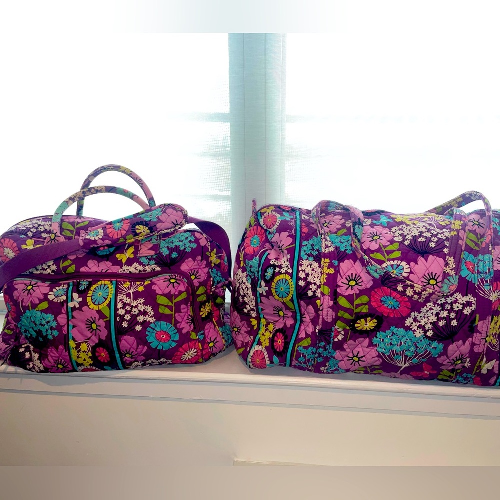 Vera Bradley Duffle Set